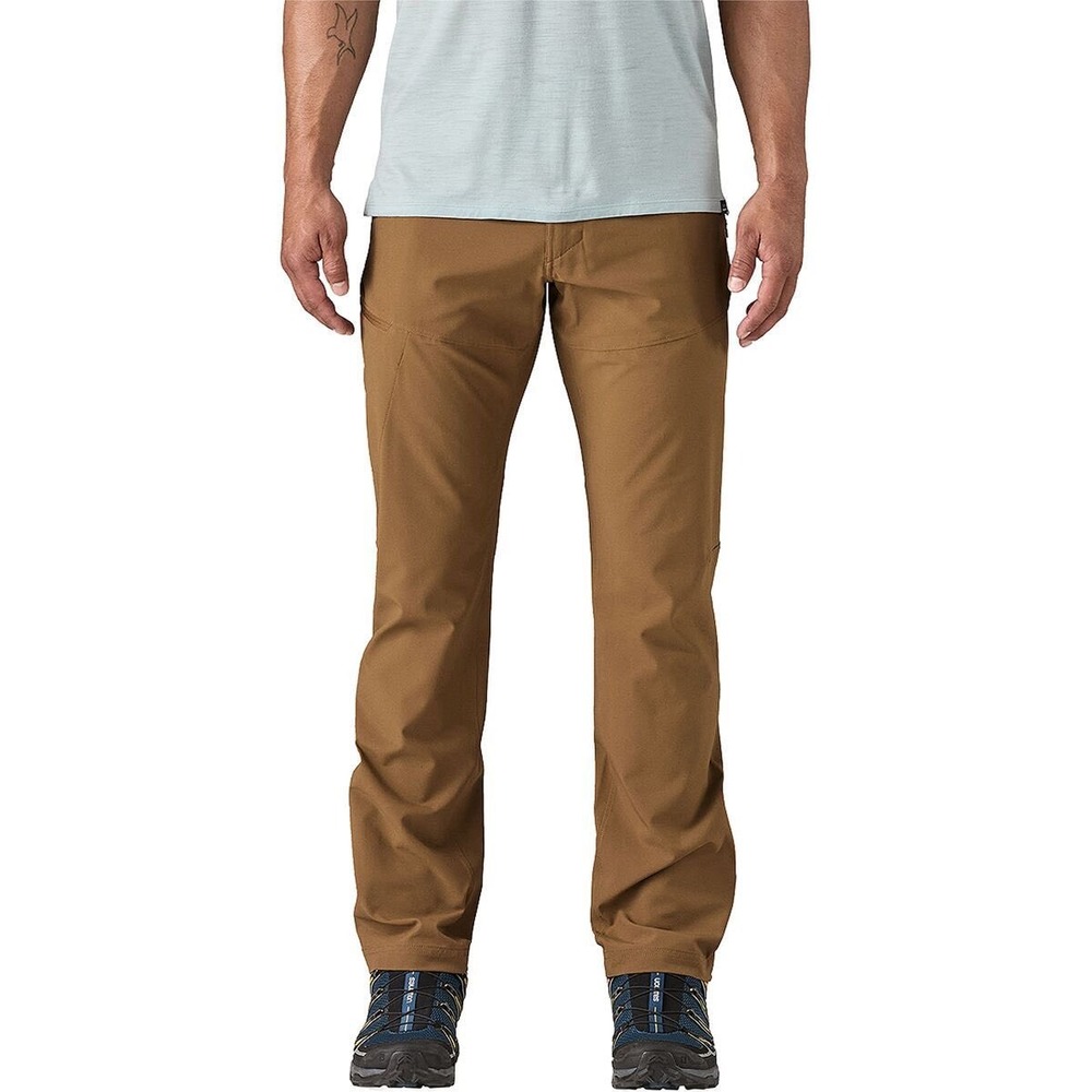 Patagonia Mens 33x31 Terrain Trail Pants Brown Regular‎ Fit New With Tags